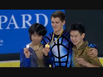 2014 エリック・ボンパール杯　男子シングル表彰式