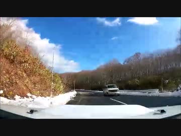 八甲田山麓(田代平付近)で車載動画してみた