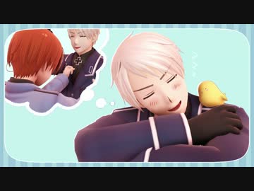 【APヘタリアMMD】ひよこんびでMAD HEAD LOVE