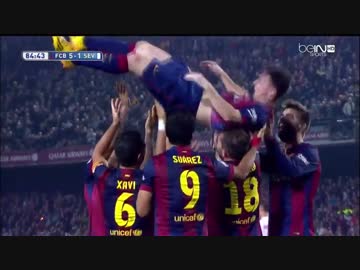 【リーガエスパニョーラ 第12節】バルセロナ × セビージャ