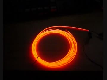 ELファイバーで表示管を作ってみた【弐号機】