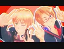 【APヘタリアMMD】 (言ω言) ビバハピ ([∂]ω[∂])