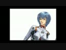 iPad4で書いた、綾波レイのコスプレをする人