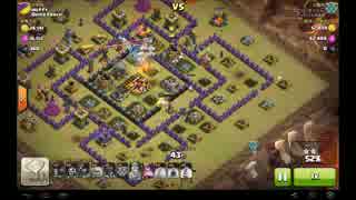 Clash of Clans ＴＨ10　gowipe ##1 クラッシュオブクラン