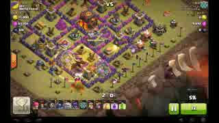 Clash of Clans ＴＨ10　gowipe ##2 クラッシュオブクラン