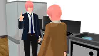 【MMD】キッチンで春市がタニシ茹でてる【ダイヤ】