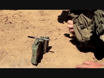 M18 クレイモア地雷設置爆破・個人携帯対戦車弾　AT4発射の様子