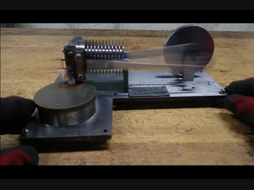 真空エンジンを作ってみた　（工業高校生）