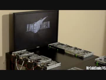 フロッピーを読み込む音でFF7 更に闘う者達を再現