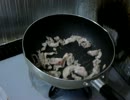 独身30男の自炊生活。大根と豚肉の煮物。