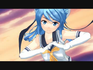 【MMD】ふともも☆ファイアーエンドレスナイト【浦風】