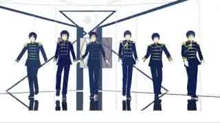 【APヘタリアMMD】黒いほんだらけで『Live For The Night』