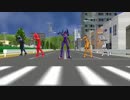 【MMDエヴァ】 ダン・ダン　ドゥビ・ズバー！