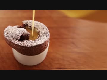 Molten Chocolate Soufflé