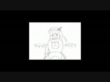 【第６回東方ニコ童祭Ex】東方落書きアニメ2