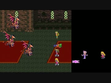 ロマサガ３　マップ表示回数＋戦闘勝利回数を最低にするプレイ　０６