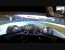 ドライビングシミュレーターで鈴鹿を走行