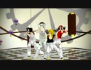 【ペダルMMD】キャプテンと165cm組でポーカーフェイス