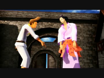 【ＭＭＤワンピ】サッチとイゾウでSweet Devil（SuketchP rmx）