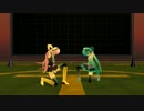 【MMD】初音ミクと巡音ルカで少女未遂【カメラ固定・字幕無】