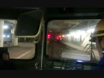 2014/11/30越後線切替工事　一番列車