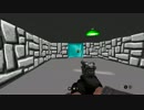 Wolfenstein:TheNewOrderより、Wolfenstein3D風のミニゲーム