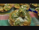 【414作】プチシューのクリスマスツリー作ってみた【お菓子作成】