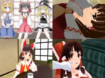 【三期MMD追加版】クッキー☆&amp;クッキー☆☆一期～三期【四画面同時再生】