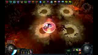 【PoE】Normal Queen Atziri【Wand CoC】