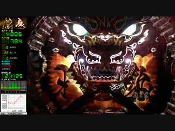 【パチンコ実機】 CR牙狼魔戒閃騎鋼XX　RUSH5回目