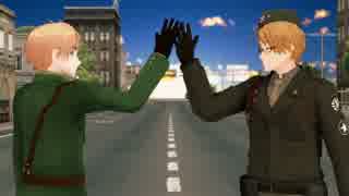 【APヘタリアMMD】英と米で夏に去りし君を想フ【モーショントレース】