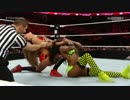 【WWE】 ベラ・ツインズ vs AJ & ナオミ
