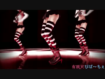 黒動[MMD]コスコス有頂天ビバーチェ