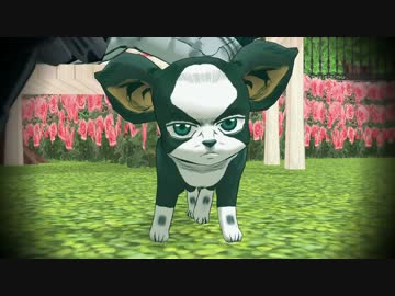 【ＭＭＤジョジョ】イギーに頬ドンしてもらった【肉球】