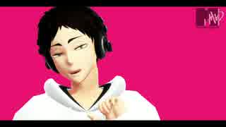 【MMDHQ!!】パーカー赤葦でFREELY_TOMORROW【赤葦誕】