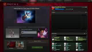 【Dota2】Manbouがちょっとお高い宝箱を開けてみた