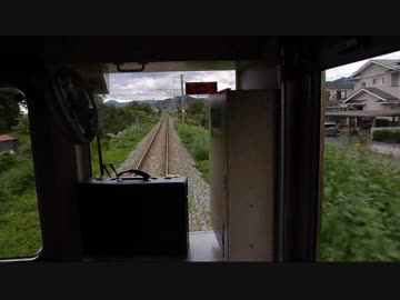 【前面展望】天童駅前後【奥羽本線･普通②】