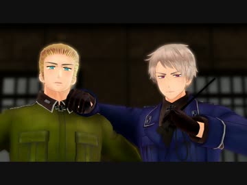 【APヘタリアMMD】 お芋兄弟の壁ドン 【上級者向け】