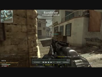 【PC版】ダメ子のへたれプレイ⑪ MW3 TDM【CoD:MW3】