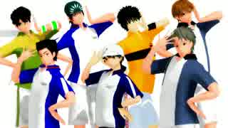 【テニプリMMD】被害妄想次世代男子（笑）【日吉誕生日おめでとう】