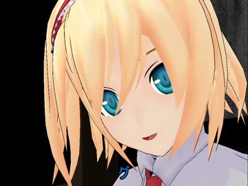 【東方MMD】嵐の夜の告白