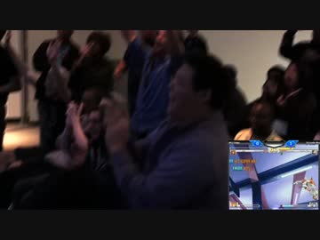 背水の逆転劇10周年記念大会　ウメハラ vs justin wong　会場風景