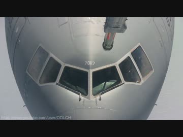 高画質で見る。KC-10 F-16 A-10 空中給油