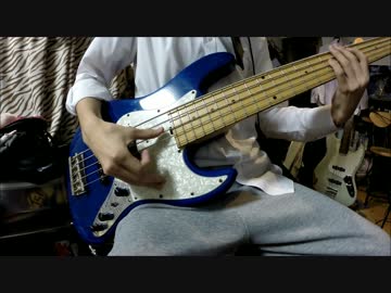 【マリオカート８】メインテーマ弾いてみた【ベース】