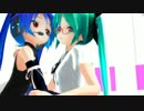 【MMD】あぴミクさんで裏表ラバーズ