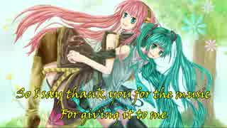 ABBA Vocaloid cover - Miku, Luka - Thank you for the music (improved)