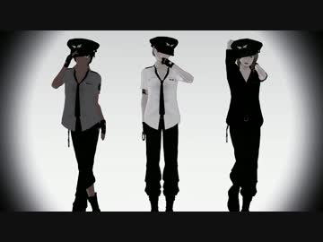 【APヘタリアMMD】悪友Burlesque