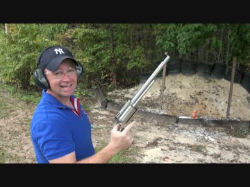 ライフル弾が撃てるリボルバー