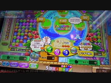 開店からメダルゲーム #5 カラコロッタ 2014年10月19日篇 その5(終)