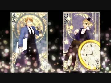 【APヘタリア人力紅白S】トランプ衣装 ♠ 英と米でHeart Beats【人力＋MMD】